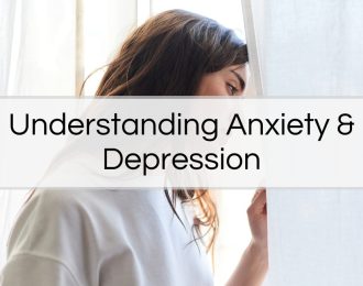 Girl looking out a window - Understanding Anxiety & Depression - article by The Therapy Centre with locations in Toronto, Oakville and Hamilton