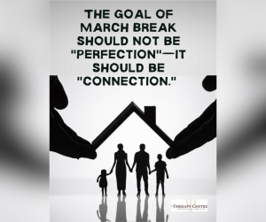 The March Break Activity Menu